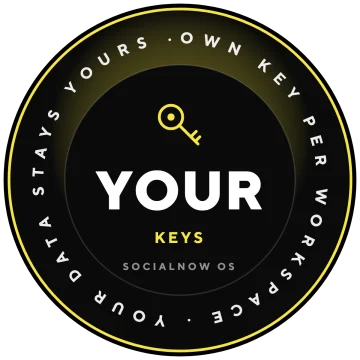 Your keys: own key per workspace