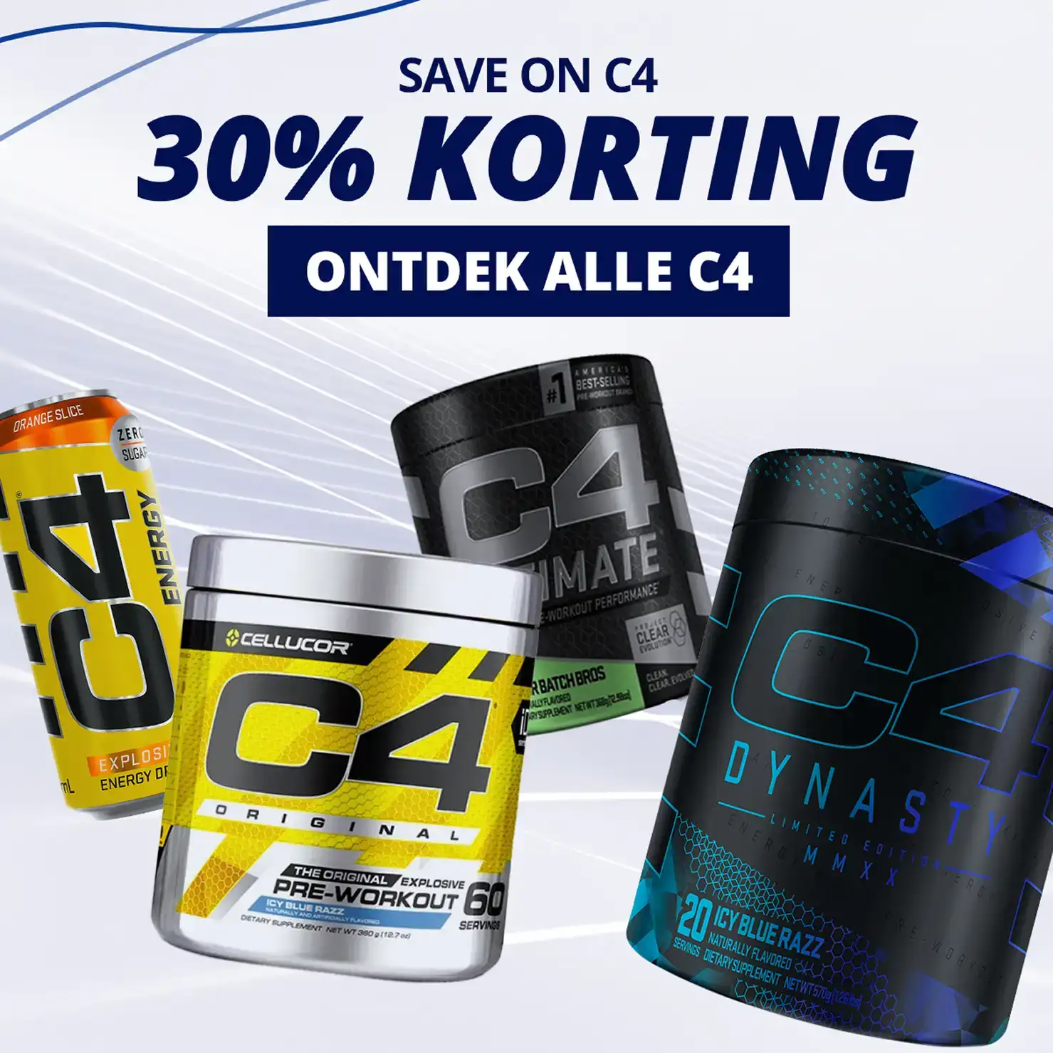 C4 feed, 30 procent korting