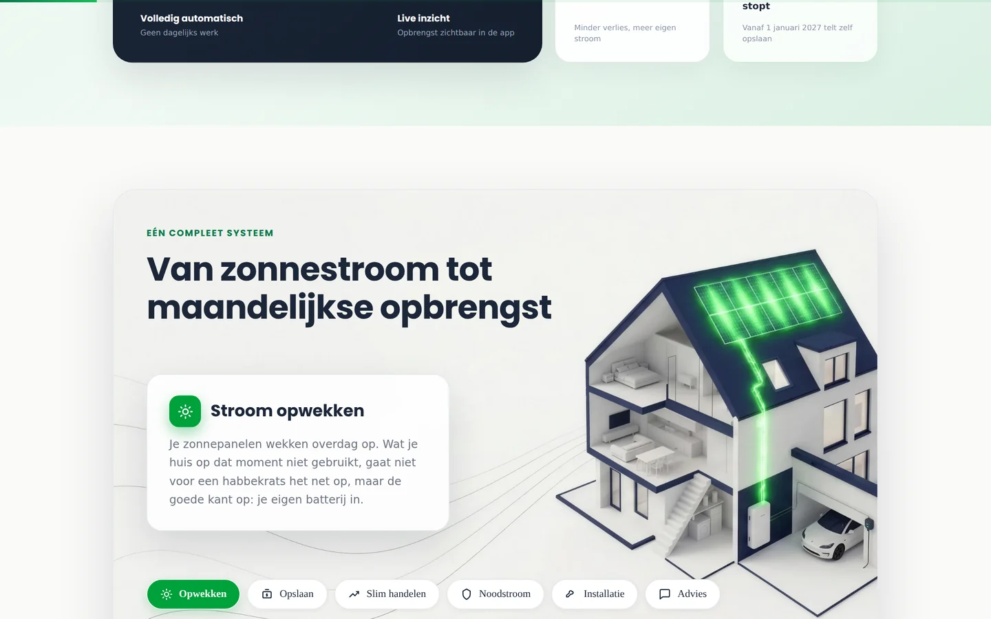 kWh Garant — werk van SocialNow